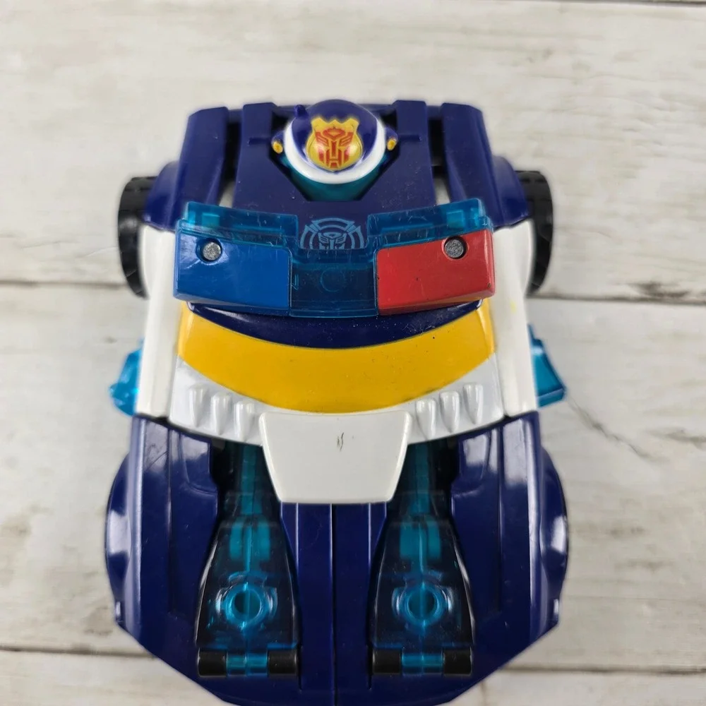 2 Hasbro Transformers Rescue Bots Chase the Police-Bot & Sideswipe Action Figure